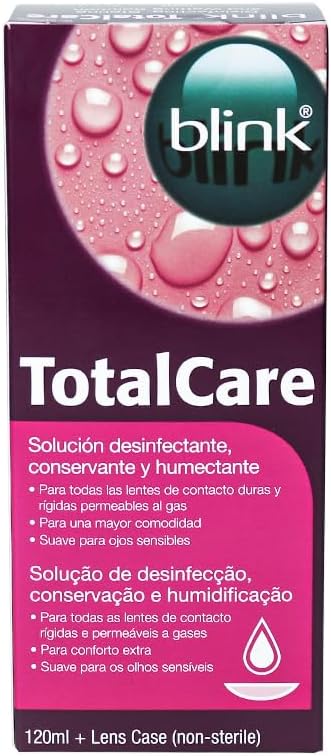 Angiehaie Total Care Contact Lens Cleaner 120ml Gas Permeable Hard Lens
