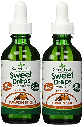 SweetLeaf Sweet Drops Liquid Stevia Sweetener, Pumpkin Spice 2 Oz (Pack of 2) SweetLeaf Sweet Drops Liquid Stevia Sweetener, Pumpkin Spice 2 Oz (Pack of 2)