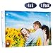 Acrylic Picture Frame 4x6 - Double Sided Magnetic Photo Frame, 24 mm Thick Clear Picture Frame, 4 x 6 Inches Acrylic Frame, Modern and Self Standing for Desktop Display (1 Pack)