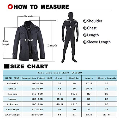 aptro men's wool coat