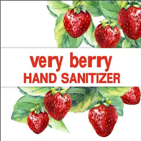 Eternia® Very Berry - Anti-Bacterial Hand Sanitizer Refreshing Gel Soft Hands Germs - 29ml - Pack of 3
