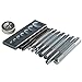 DFS Leathercraft Tool Punch Snap Kit Rivet Setter with Base for Punch Hole and Install Rivet Button (Pack of 11)