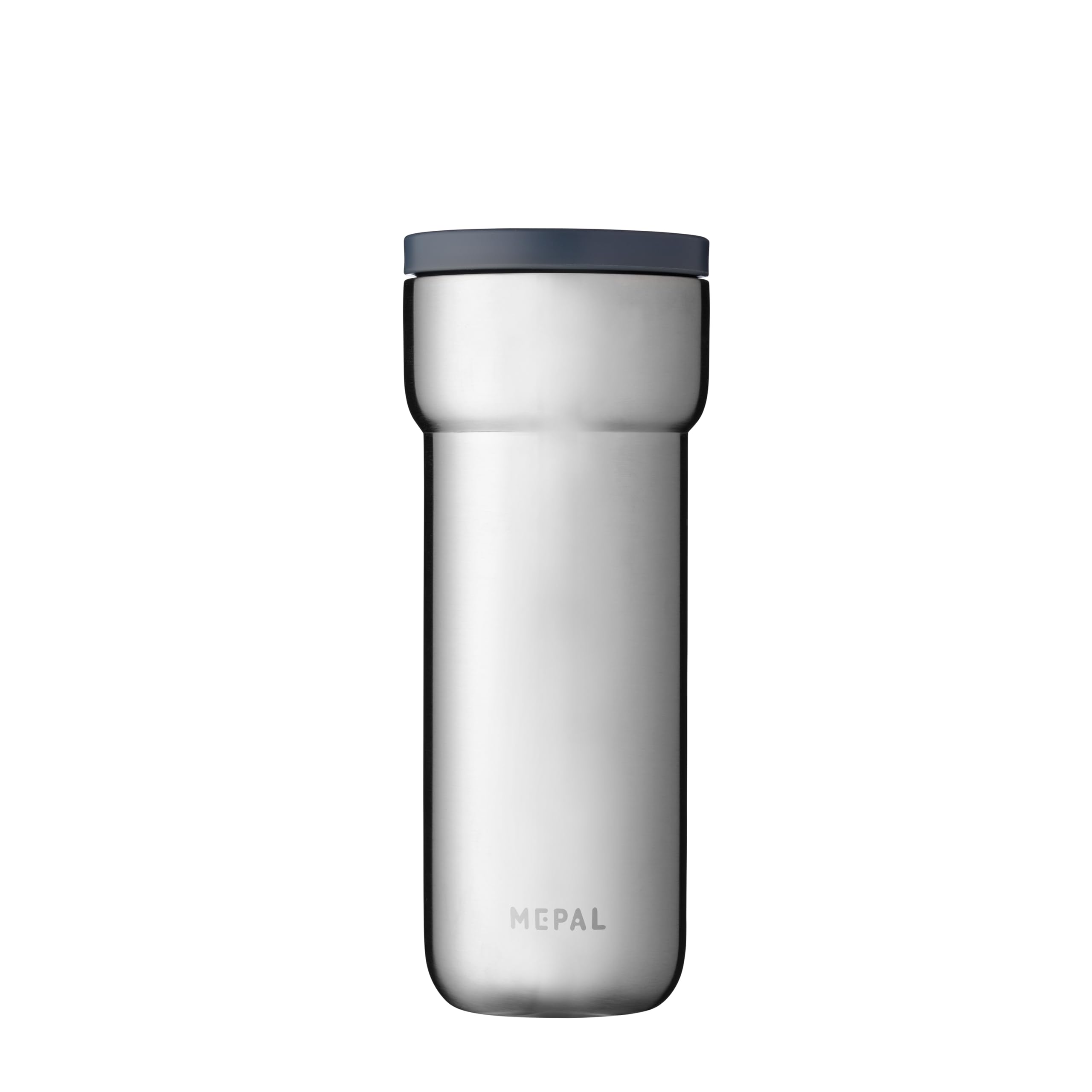 Mepal – Insulated Ellipse Mug – 6 Hours Hot & 10 Hours Cold - Suitable Tea & Coffee Cup to Go – Fits All Cup Holders - 475 ml – Natural Brushed