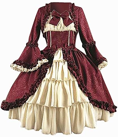 コスプレ ワンピース ロリータ 仮装 ハロウィン ドレス 中世風 貴族 ヨーロッパ 制服 レトロ系 演劇 お姫様 ドレス ゴシック ステージ衣装 蝶結び プリンセスドレス Lolita Cos B07wz5yl6h 1 525円 人気海外一番 100 品質保証 全品送料無料 即日出荷 Sale開催中