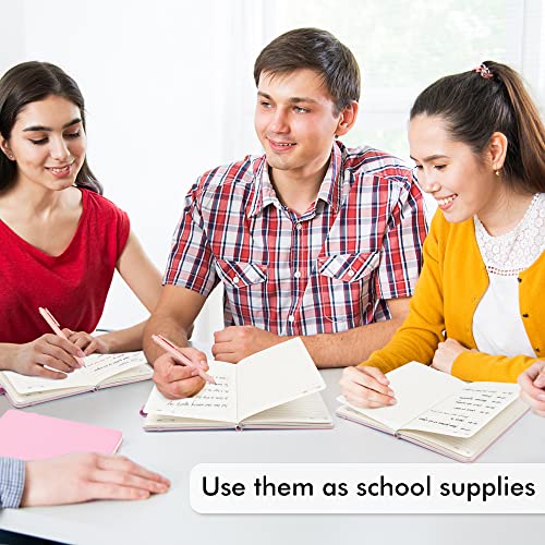 feela 5 Pack Notebooks Journals Bulk, Hardcover