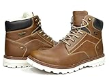 DREAM PAIRS CAMPER Men's Winter High Top Insulated Fur Lining Laced Up Casual Boots Shoes