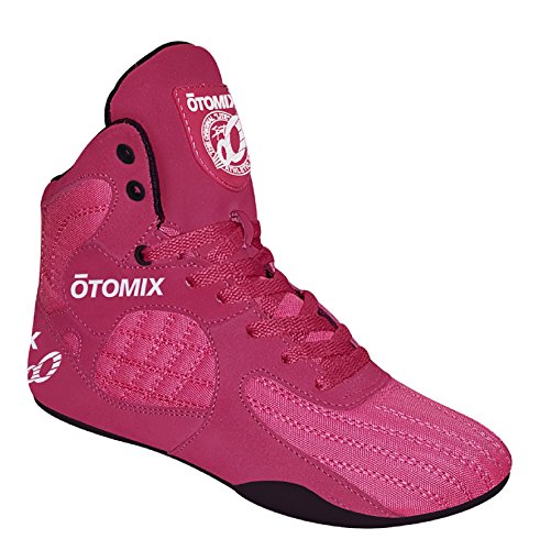 Otomix Pink & Black Stingray Escape Bodybuilding Weightlifting MMA & Boxing Shoes