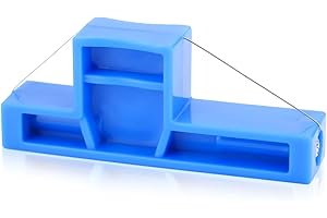 Angle Clay Cutting Tool, 2.7x1.1 Inch Small Steel Wire Bevel Cutter Flexible Clay Trimming Tool Pottery Scoring Tool for Cera