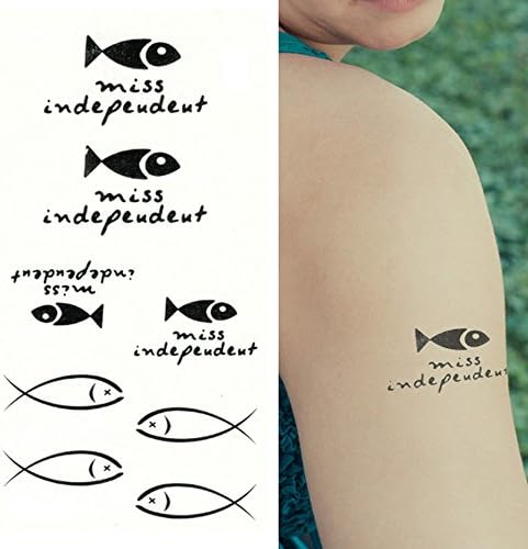 Amazon Co Jp Hsp タトゥー シール フィッシュ 魚 Tattoo ジュエリー