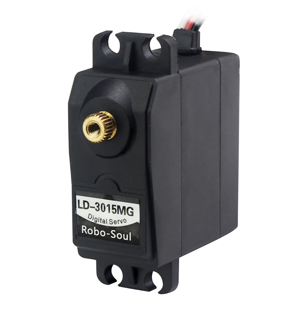LewanSoul LD-3015MG Digital Servo Standard Full Metal Gear Servo with 17kg High Torque for RC Car Robot (Control Angle 270)