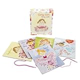 Gibby & Libby Lacing Cards Set, Girly Girl by C.R. Gibson