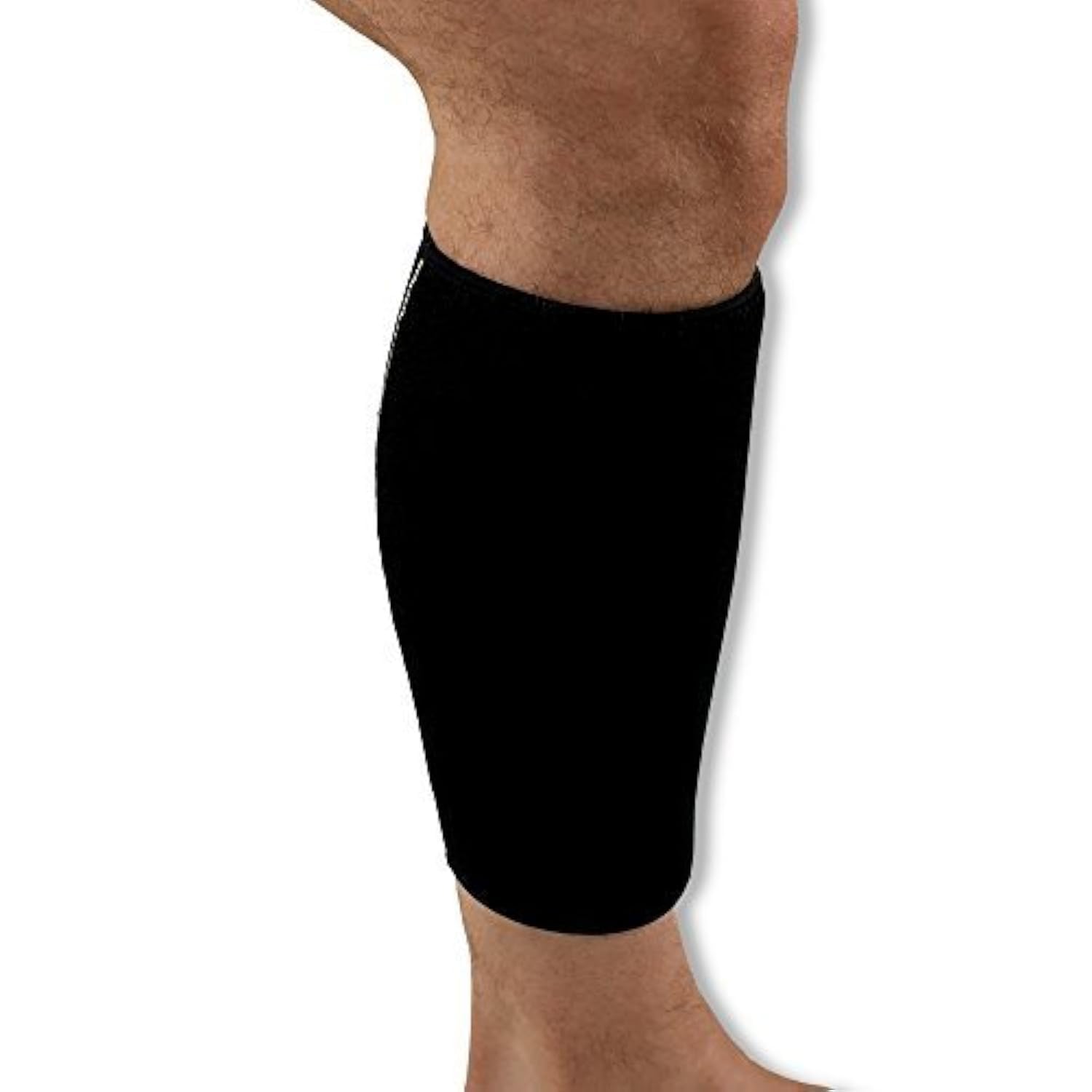 NeoPhysio Medical Grade Wraparound Neoprene Calf Support Perfect for Shin Splints, Muscle Tears, Pains and Sprains