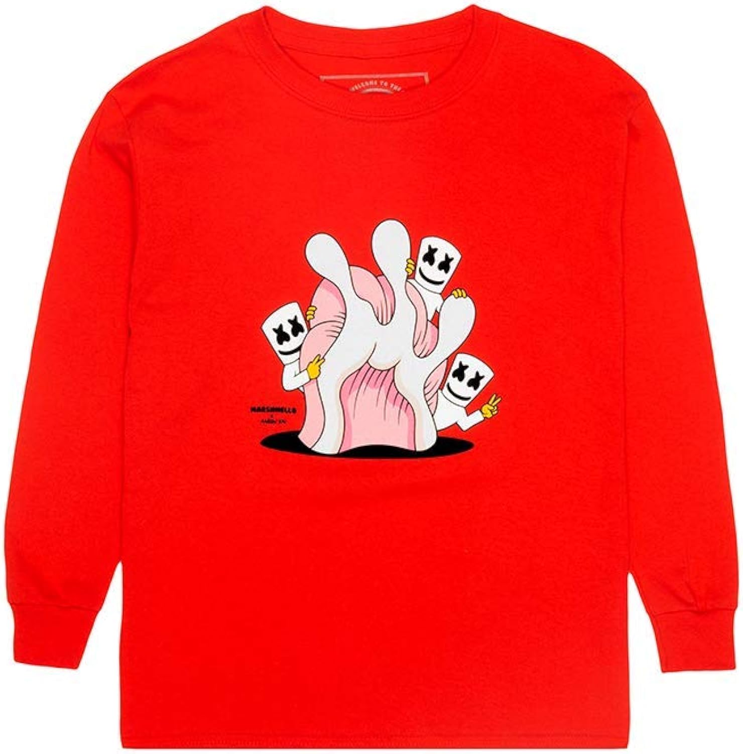 Marshmello Authentic Merchandise Hide & Seek L/S Shirt
