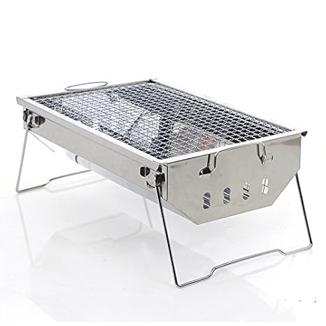TTXIA@ Acero Inoxidable Barbacoa Exterior Estufa Multi-Barbacoa ...