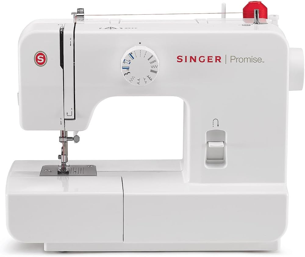 Singer 1408 Sewing Machine White 8 Stitch 4 Step Buttonhole Variable Stitch