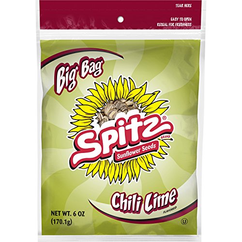 Spitz Chili Lime Flavored Sunflower Seeds, 6 Ounce Bags, 12 Count - Thumbnail 3