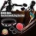 Fighting Panda Boxing Reflex Ball, 2 Difficulty Level Boxing Balls with Headband, Softer Than Tennis Ball, Perfect for Reaction, Agility, Punching Speed, Fight Skill and Hand Eye Coordination Training