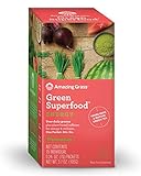 Amazing Grass Green Superfood Energy: Organic Yerba Mate and Matcha Green Tea Powder, Caffeine for energy plus One serving of Greens and Veggies, Watermelon Flavor, 15 Servings