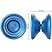 MAGICYOYO Professional Alloy yoyo K7 Responsive Yo Yo with Yoyo Bag + yoyo Glove+ 5 Yoyo Strings (Blue)