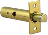 Yale P-M444-PB Door Security Bolt Polished Brass Finish Hinged Doors