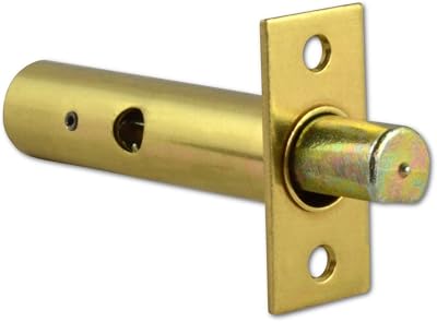Yale P-M444-PB Door Security Bolt Polished Brass Finish Hinged Doors