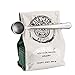 VonShef Stainless Steel Ground Coffee Measuring Spoon/Scoop with Bag Clip