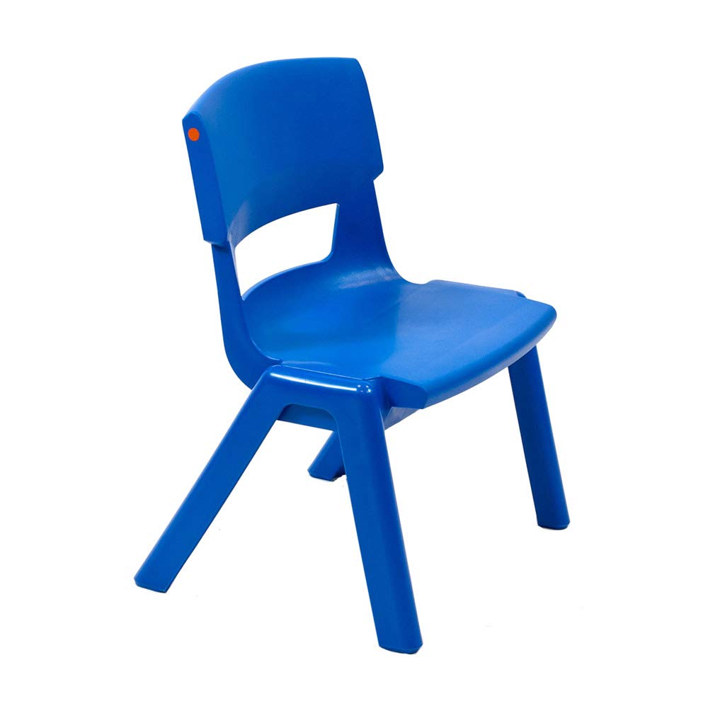 Postura Plus School Classroom Chair, Size 2, 310mm Seat Height, Ink Blue