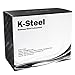K-Steel Stainless Steel Bathroom Toothbrush Holder Stand Toothpaste Holder Sturdy Storage Holder
