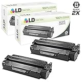 LD Remanufactured Toner Cartridge Replacement for Canon X25 8489A001AA (Black, 2-Pack)
