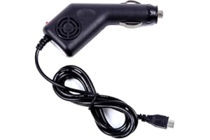 DC Car Adapter Power Supply Charger Cord for Uniden BCD325P2 Handheld Scanner, Guy-Tech Compatible Replacement 4 Feet, with LED Indicator