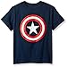 Marvel Boys' Big Boys' Avengers T-Shirt, Navy, LARGE