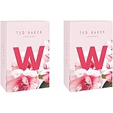 Ted Baker W EDT Duo Pack, Gentle and Sophisticated Fragrance, Fig Leaf, White Peony and African Violet Top Notes with Pink Orchid, Cassis and Raspberry Middle Notes, 2 x 2.54 fl oz