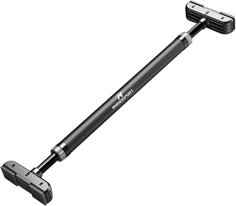 Door Pull Up Bar 72-95 cm Fitness Chinning Bar Black