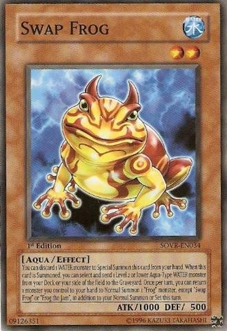Yu-Gi-Oh! - Swap Frog (SOVR-EN034) - Stardust Overdrive - Unlimited Edition - Common