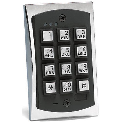 iEi Electronics 2000 eM Style Flush Mount Durable Metal Keypad