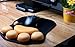 Cmhoo Mouse Pad with Wrist Support Cat Paw Soft Silicone Wrist Rests Wrist Cushion Computer Mouse Pad Mat Desk Decor (10.7×7.8 cat paw)