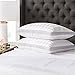 Beckham Hotel Collection Gusset Gel Pillow (2-Pack) - Diamond Embossed Luxury Gel Pillow - Hypoallergenic & Dust Mite Resistant - Queen