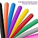 NUOLUX 18 Pcs Rainbow Silicone Slap Soft Bracelets for Kids Boys Girls Party Favors (Random Color)