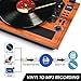 Turntable Vinyl Record Player Support Wireless in & Out Record Player Built in Stereo Speakers Turntable Vinyl Records 3 Speed Turntable Player Support Vinyl-to-MP3 Recording USB SD LP Playerthumb 2