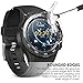 AFUNTA Screen Protector Compatible Watch 2, 3 Pack Tempered Glass Protective Films Anti-Scratch High Definition Cover for Smartwatch