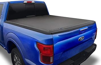 Amazon Com Tyger Auto T3 Soft Tri Fold Truck Bed Tonneau Cover For 2004 2008 Ford F 150 2005 2008 Lincoln Mark Lt Styleside 6 5 Bed Tg Bc3f1017 Black Automotive