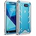 Poetic Revolution Galaxy J7 2017 Case with Hybrid Heavy Duty Protection and Built-in Screen Protector for Samsung Galaxy J7 Sky Pro/Galaxy J7 Perx/Galaxy J7 V/Galaxy J7 2017 Blue/Gray