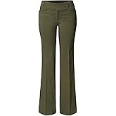 Design by Olivia Women's Ultra Stretch Comfy Millennium Bootcut Dress Pants Work Business Office Trousers