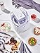 Aicok Ice Cream Maker, Frozen Yogurt and Sorbet Machine BPA Free with Timer Function, Easy Homemade Ice Cream with Instruction Book, 1.6 Quart, White