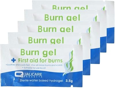 SHB First Aid Burn Gel Blots 3.5g Pack of 5 - Soothes Burns Scalds