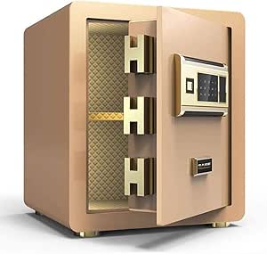 Caja fuerte de seguridad de la huella digital de desbloqueo ...