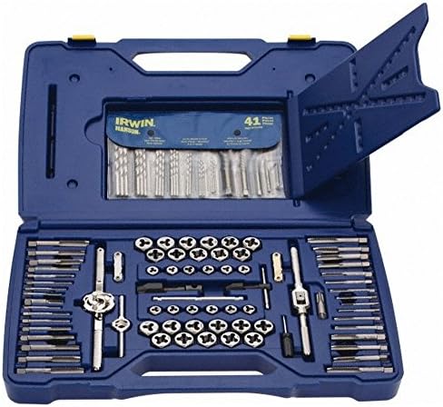 #4-40 to 1/2-20 BSP, Metric Coarse, Metric Fine, NPT, UNC, UNF, Die and Drill Set - 117 Piece Set
