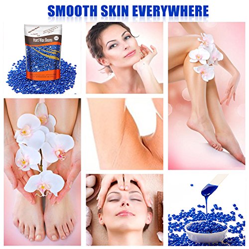 image for Yovanpur Hard Wax Beans for Painless Hair Removal, Brazilian Waxing fo