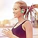 Bluetooth Headphones for Women Turquoise HITASION Best Wireless Sports Earphones W/Mic HD Crisp Sound Waterproof Hooks Gym Running Workout 8 Hours Battery Noise Cancelling Headsets Mint Green