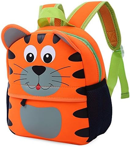 IGBBLOVE Baby Boys Girls Toddler Pre School Backpack Children Backpacks Animal Bags, Tiger